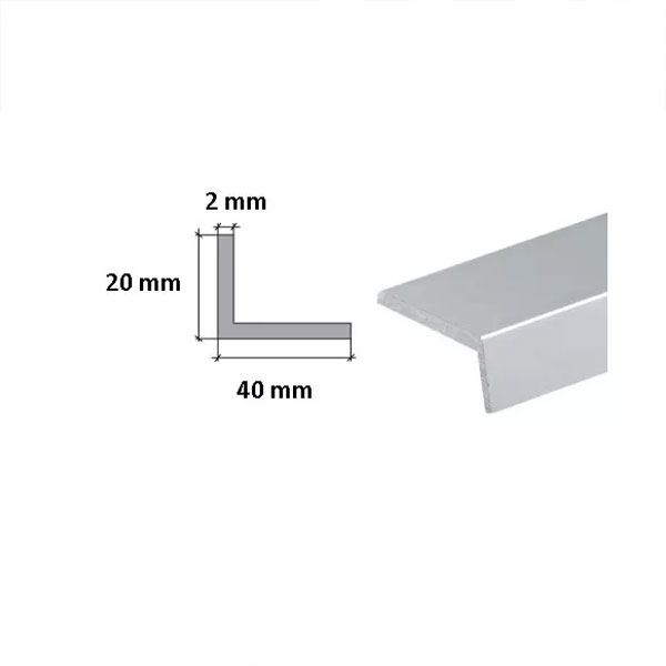 2m Long Aluminium Extruded Angle for Diyer to Professional Contractor