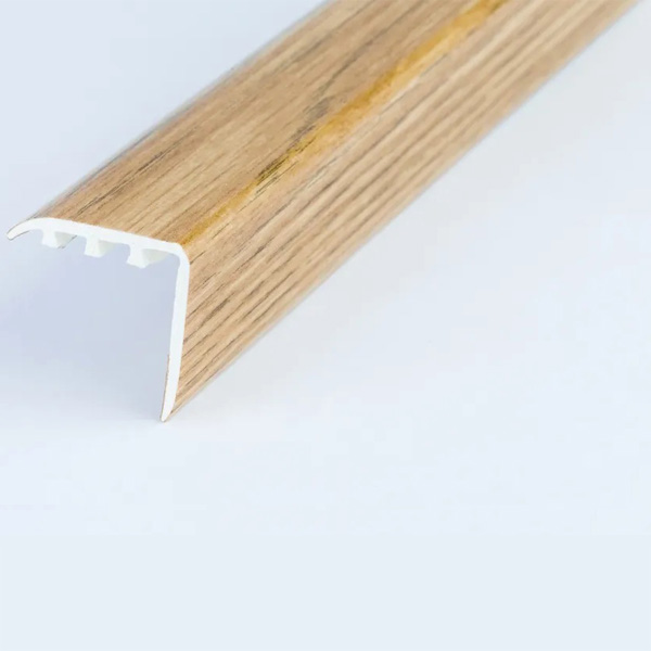 30mm UPVC Wood Effect Stair Nosing Edge Trim
