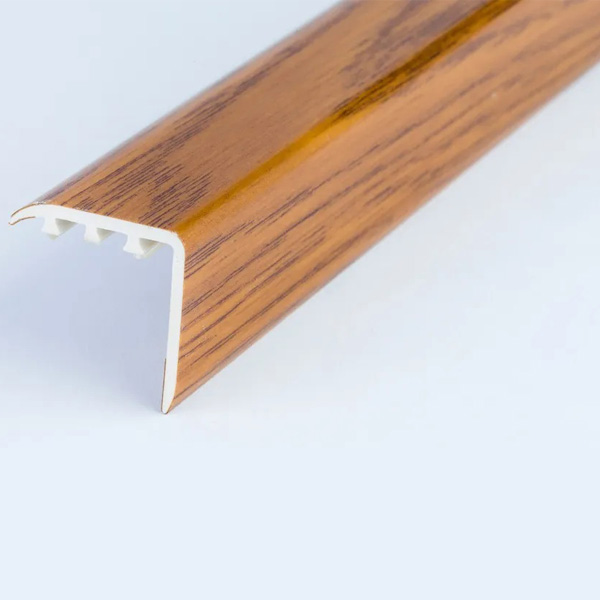 30mm UPVC Wood Effect Stair Nosing Edge Trim
