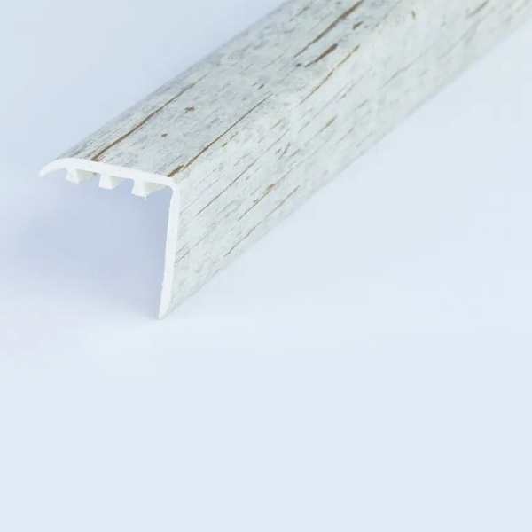 30mm UPVC Wood Effect Stair Nosing Edge Trim