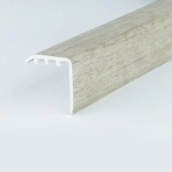 30mm UPVC Wood Effect Stair Nosing Edge Trim