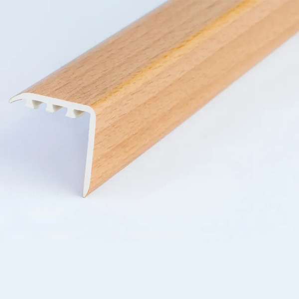 30mm UPVC Wood Effect Stair Nosing Edge Trim