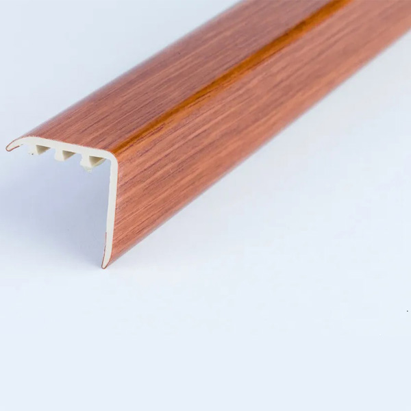 30mm UPVC Wood Effect Stair Nosing Edge Trim