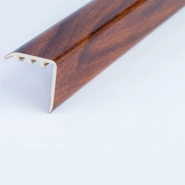 30mm UPVC Wood Effect Stair Nosing Edge Trim