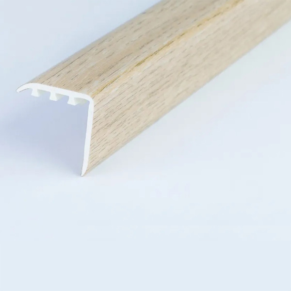 30mm UPVC Wood Effect Stair Nosing Edge Trim