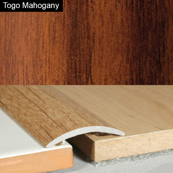 30mm Wood Effect Self Adhesive Aluminium Floor Bar Trim Threshold