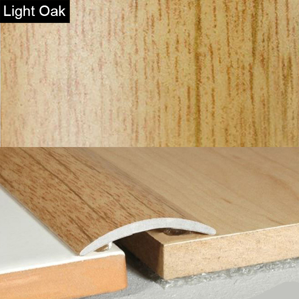 30mm Wood Effect Self Adhesive Aluminium Floor Bar Trim Threshold