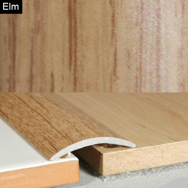 30mm Wood Effect Self Adhesive Aluminium Floor Bar Trim Threshold