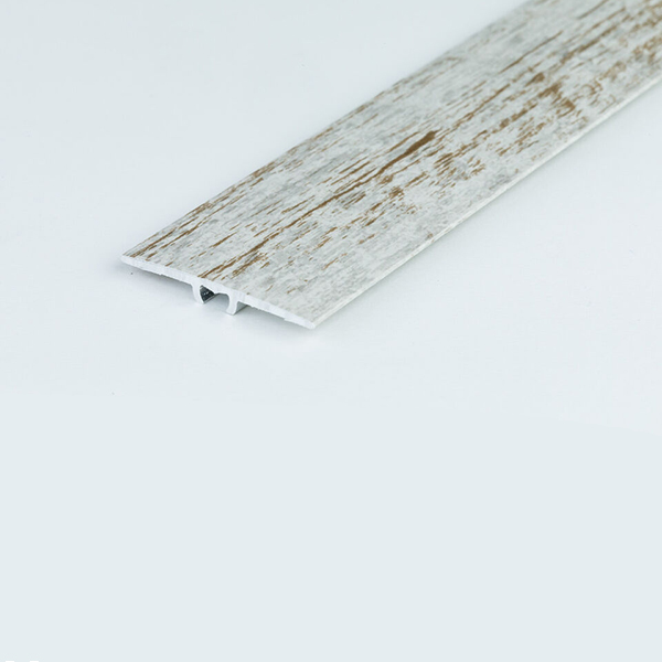 35mm Flat Aluminium Wood Effect Door Threshold Laminate Trim