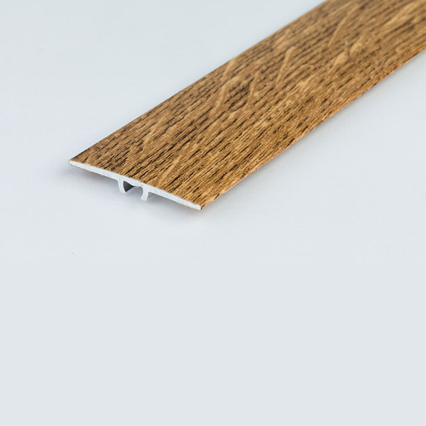 35mm Flat Aluminium Wood Effect Door Threshold Laminate Trim