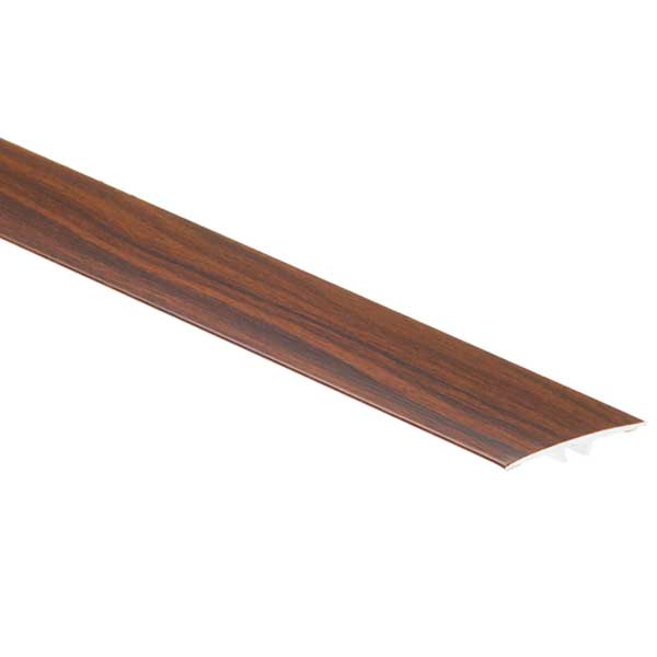 35mm Flat Aluminium Wood Effect Door Threshold Laminate Trim