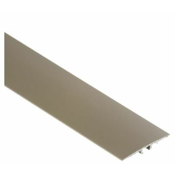 35mm Flat Aluminium Wood Effect Door Threshold Laminate Trim