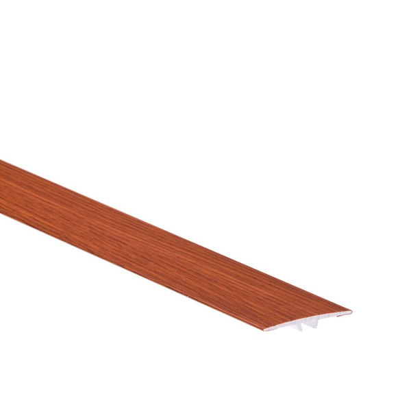 35mm Flat Aluminium Wood Effect Door Threshold Laminate Trim