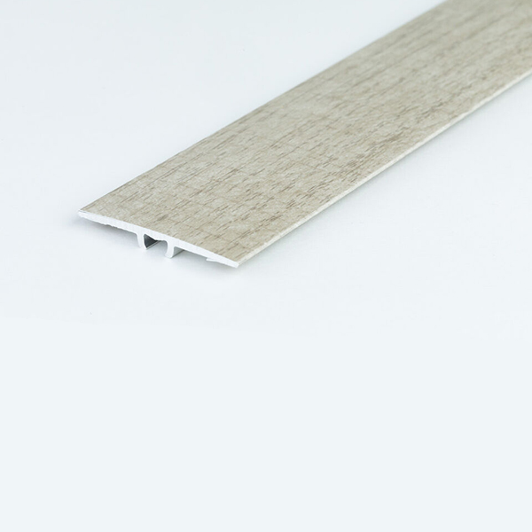 35mm Flat Aluminium Wood Effect Door Threshold Laminate Trim