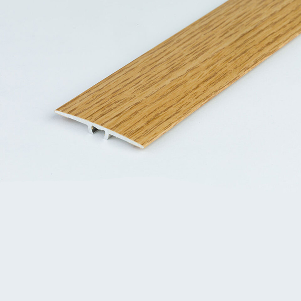 35mm Flat Aluminium Wood Effect Door Threshold Laminate Trim