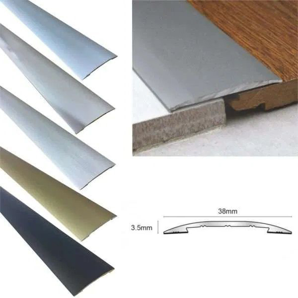 Self Adhesive Wood Vinyl Tile Euro Cover Strip Door Bar Threshold Trim