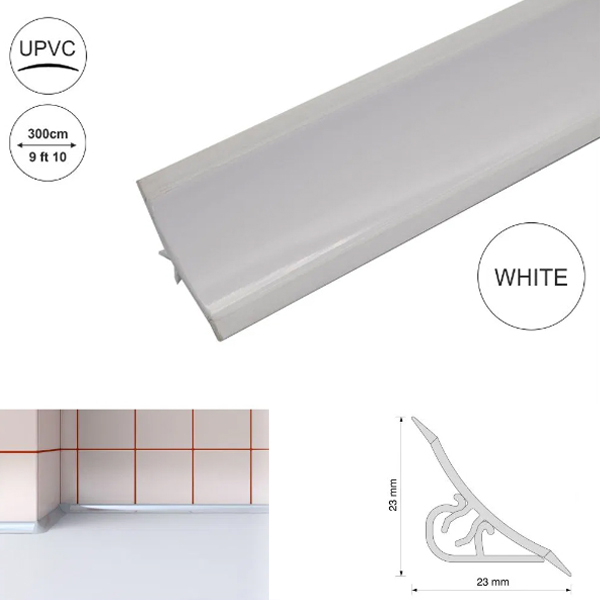 Splashback Worktop Profile Strip Edging Trim Kitchen Seal