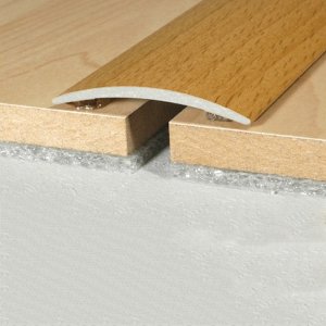 40mm Self Adhesive Wood Effect Aluminium Door Floor Bar Edge Trim