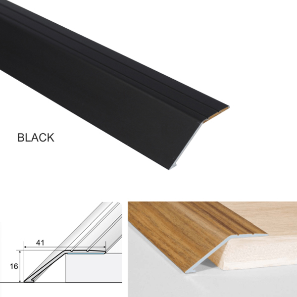 Aluminium Anodised Screwfix Door Threshold Ramp Profile 