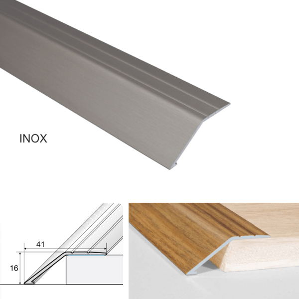 Aluminium Anodised Screwfix Door Threshold Ramp Profile 