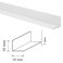 Self Adhesive Plastic Pvc Corner 90 Degree Angle Trim Flexible 5m Long