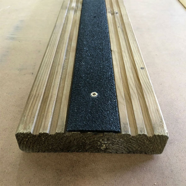 50mm GRP Anti Slip Decking Strips for Slippery Surface - Free Drilling & Screws