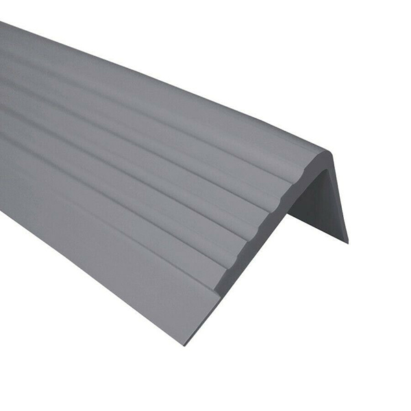 Anti Non Slip PVC Angle Step Edging Rubber Stair Nosing Edge Trim 