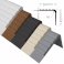 Anti Non Slip PVC Angle Step Edging Rubber Stair Nosing Edge Trim 