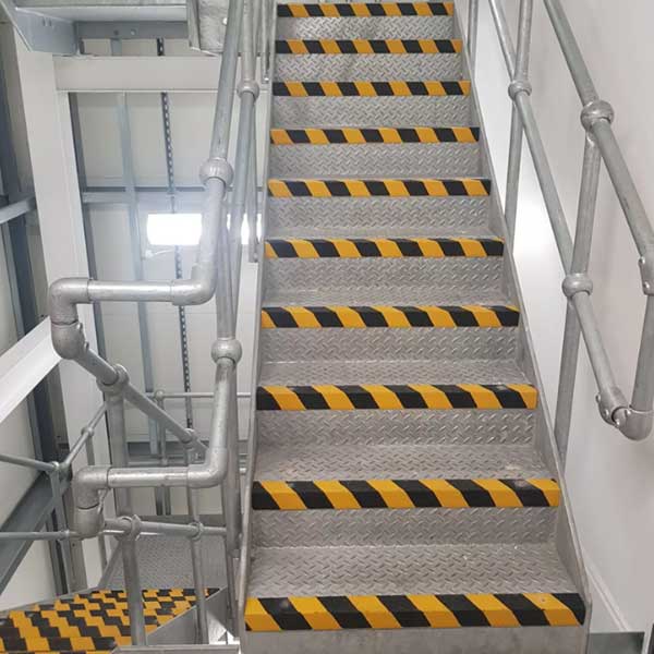 55mm Anti-Slip Hard Wearing GRP Stair Nosing Tread 