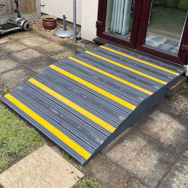 600mm GRP Anti Slip Fiberglass Decking Strips - Pack of 10