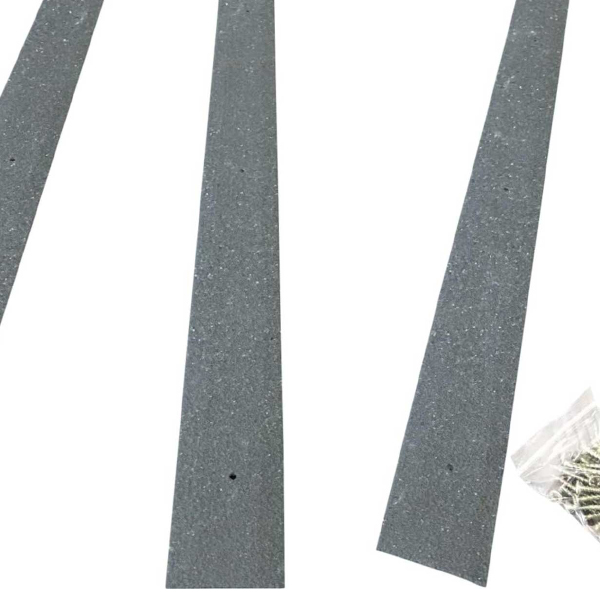 600mm GRP Anti Slip Fiberglass Decking Strips - Pack of 10