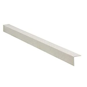 70mm x 30mm White Anti-Slip Medium Grit Stair Nosing Cover 