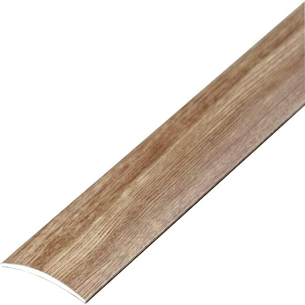 80mm Self-Adhesive Aluminium Wood Effect Door Floor Threshold