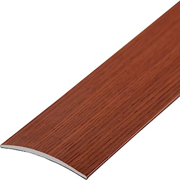 80mm Self-Adhesive Aluminium Wood Effect Door Floor Threshold