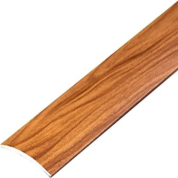 80mm Self-Adhesive Aluminium Wood Effect Door Floor Threshold