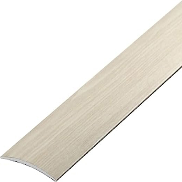 80mm Self-Adhesive Aluminium Wood Effect Door Floor Threshold