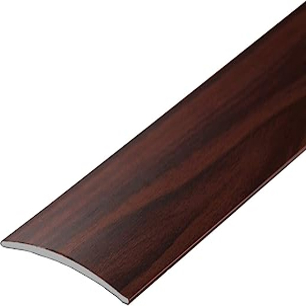 80mm Self-Adhesive Aluminium Wood Effect Door Floor Threshold