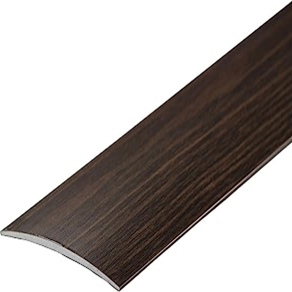 80mm Self-Adhesive Aluminium Wood Effect Door Floor Threshold