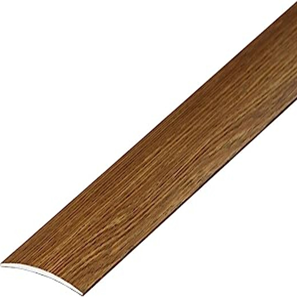 80mm Self-Adhesive Aluminium Wood Effect Door Floor Threshold