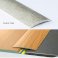 Self-Adhesive Aluminium Wood Effect Transition Strip Door Floor Threshold