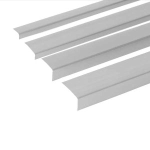 90 Degree 2.5m Unequal PVC Plastic Corner Angle Trim 