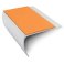 Anti-Slip Aluminium PVC Insert Commercial Stair Nosing Edge Trim