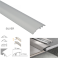 Aluminium T bar Adjustable Door Bar Floor Trim Threshold Cover Strip 