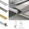 Aluminium T bar Adjustable Door Bar Floor Trim Threshold Cover Strip 