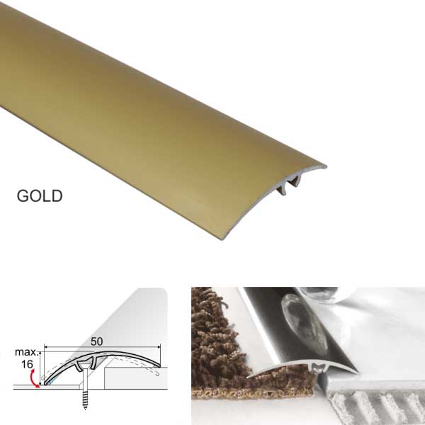 Aluminium Door Floor Carpet Thresholds Trim For Wooden & Laminate Floors