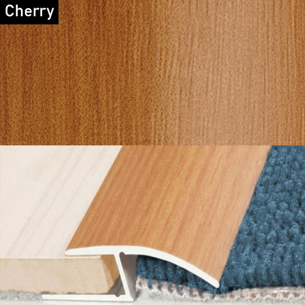 Aluminium Door Threshold Wood Effect Profile Strip