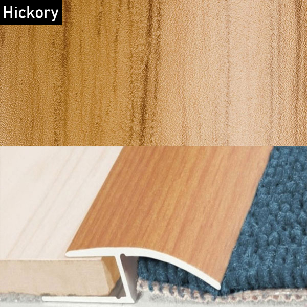 Aluminium Door Threshold Wood Effect Profile Strip