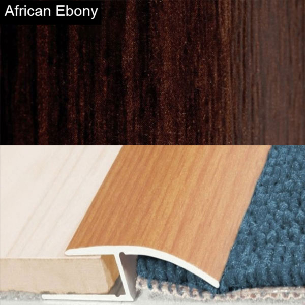 Aluminium Door Threshold Wood Effect Profile Strip