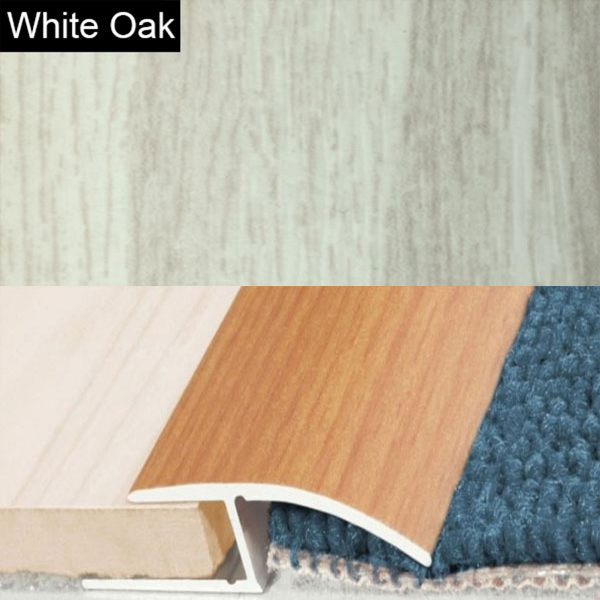 Aluminium Door Threshold Wood Effect Profile Strip