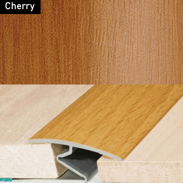 Aluminium Door Threshold Z Strip with Wood Effect for All Floor Types